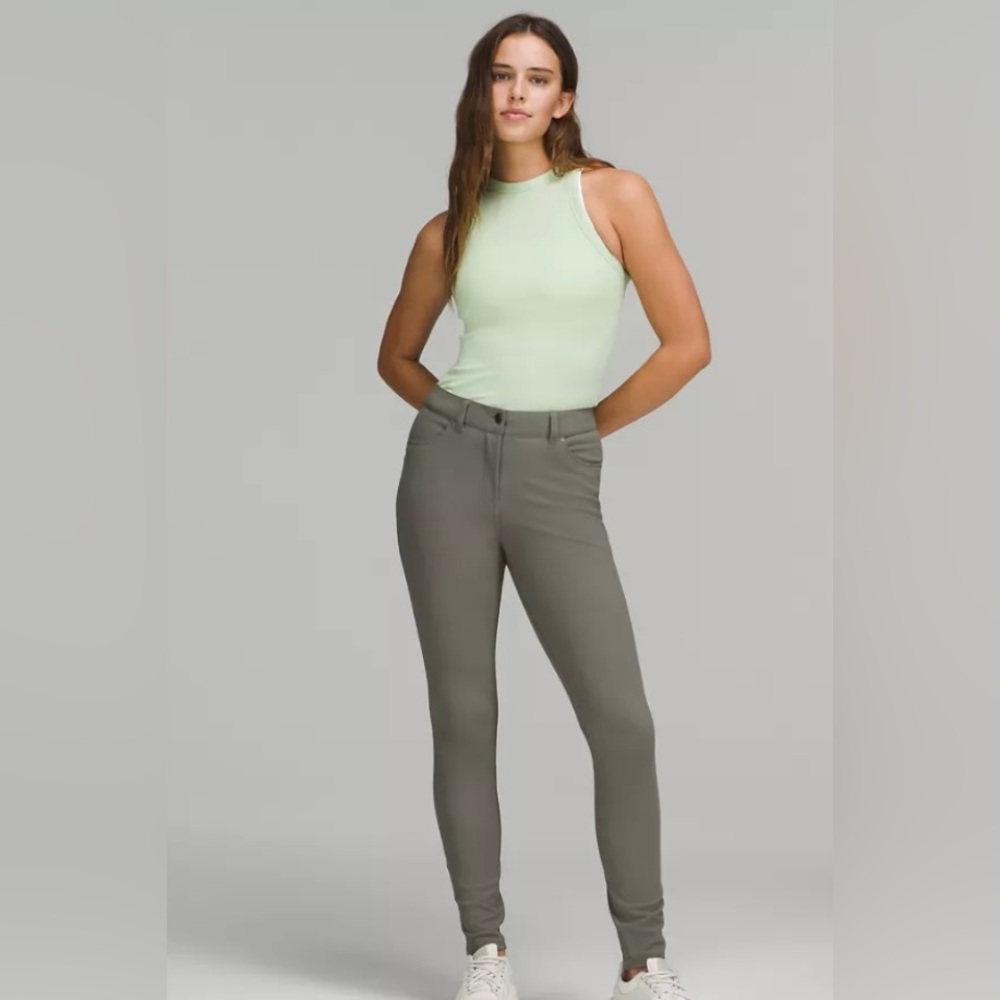 Lululemon City Sleek Slim-Fit 5 Pocket High-Rise Pants